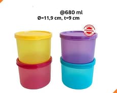 Ümmarguste karpide komplekt 680 ml (4 tk)